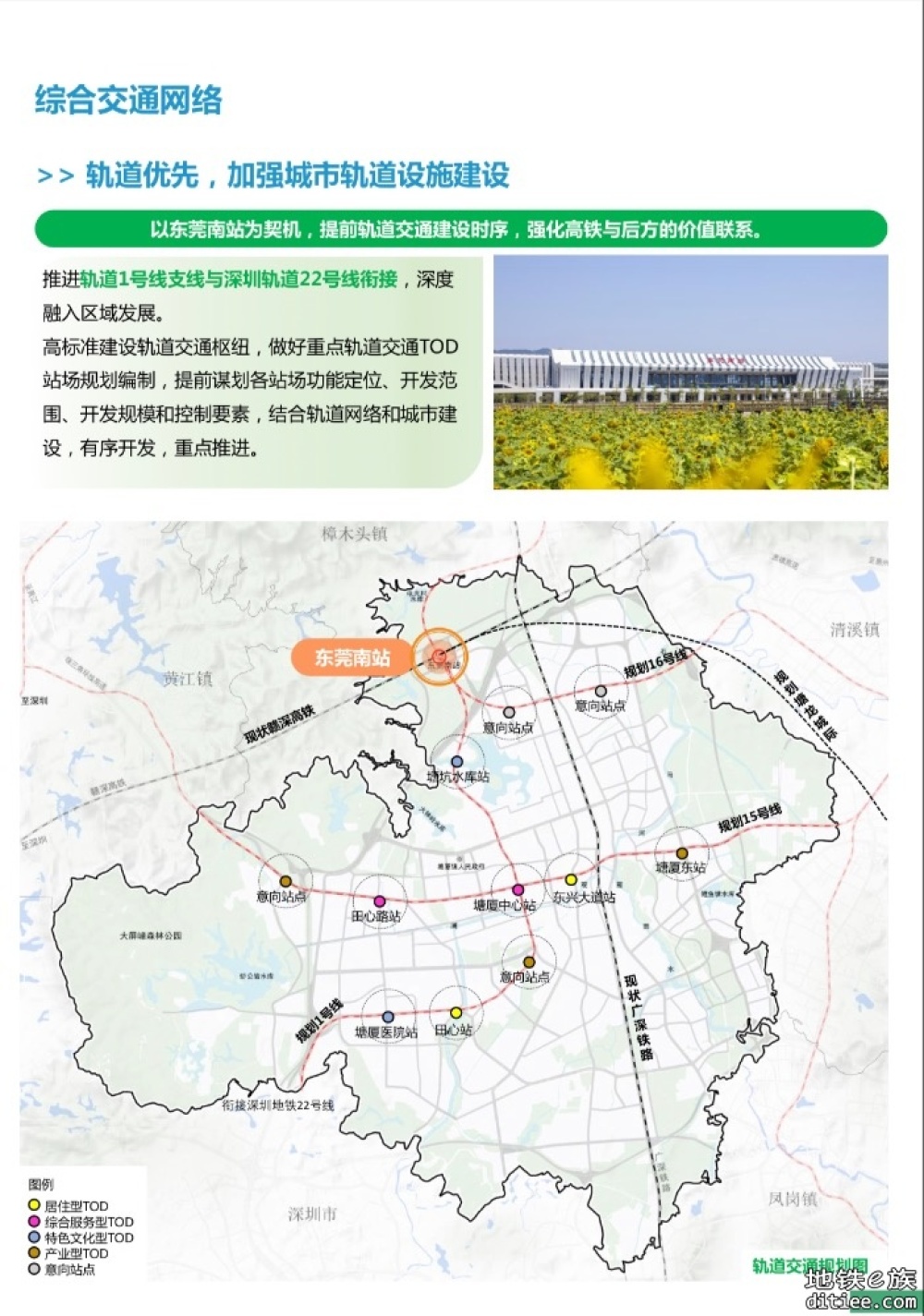 东莞各镇街有关（2021-2035）国土空间规划轨道交通层图片汇总