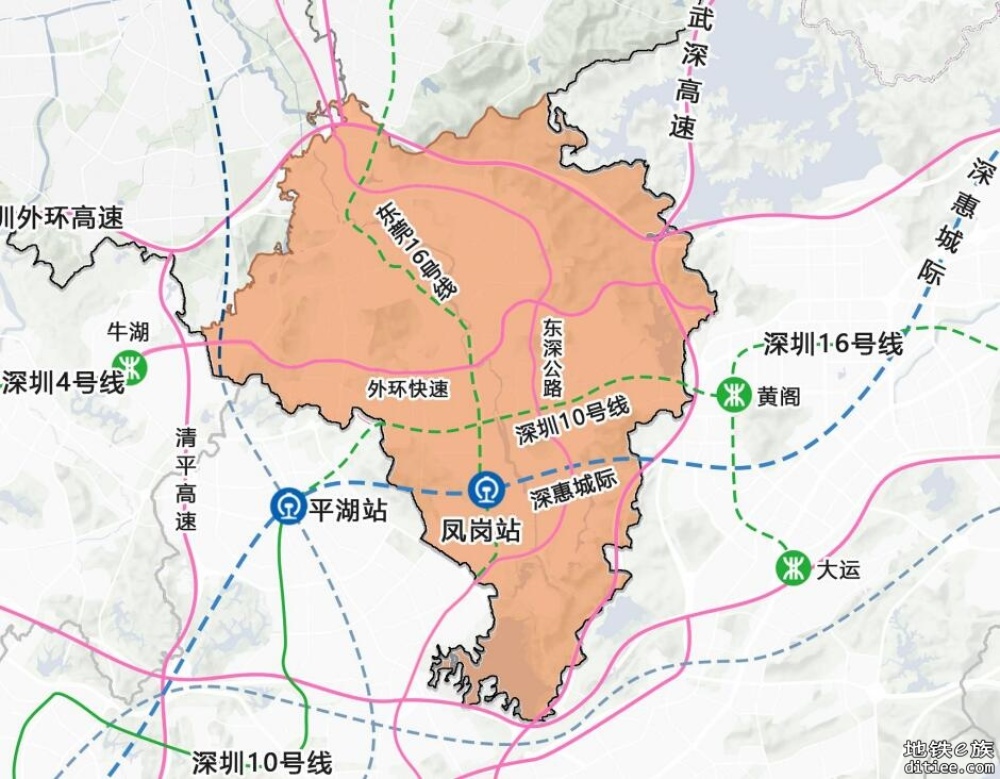 东莞各镇街有关（2021-2035）国土空间规划轨道交通层图片汇总