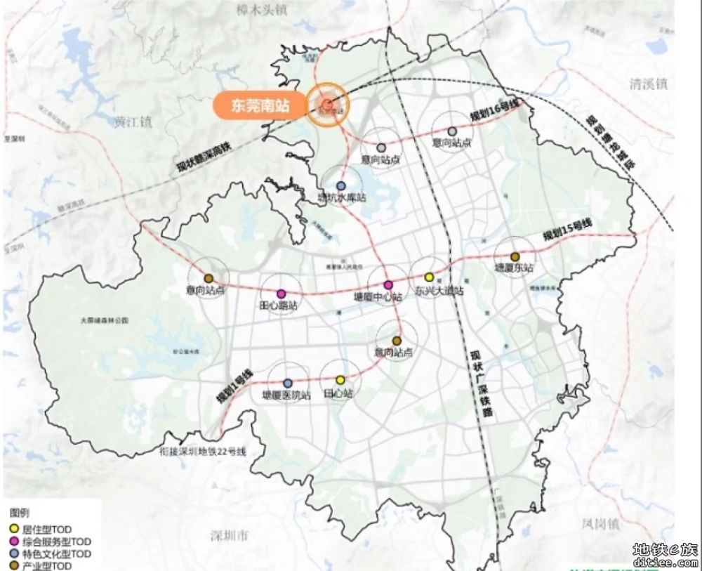 东莞地铁深铁风格线路图出炉（20240915v1.6更新）