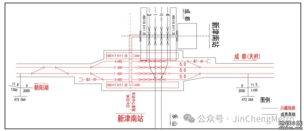 蒲江站停运改造，川藏铁路天府至朝阳湖段车站规模和配置