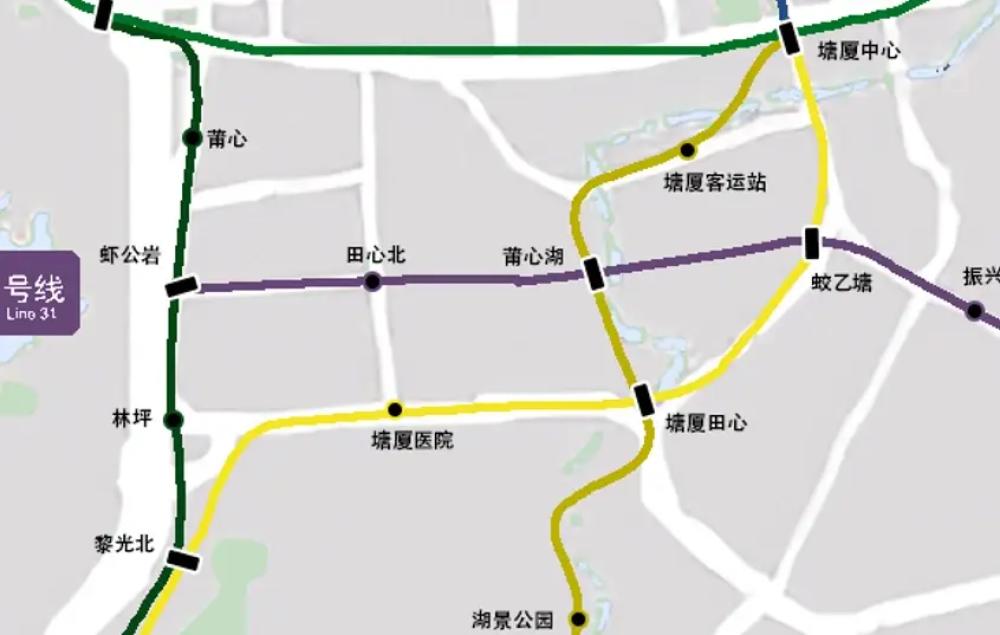 新版深圳地铁真实比例图及官方线路图（20240915v12.1更新）