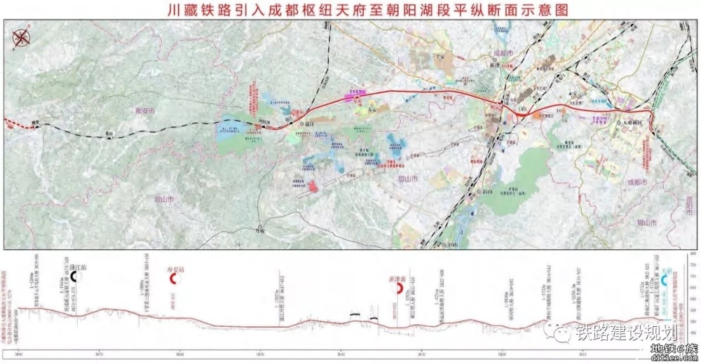 川藏铁路引入成都枢纽，站房中标