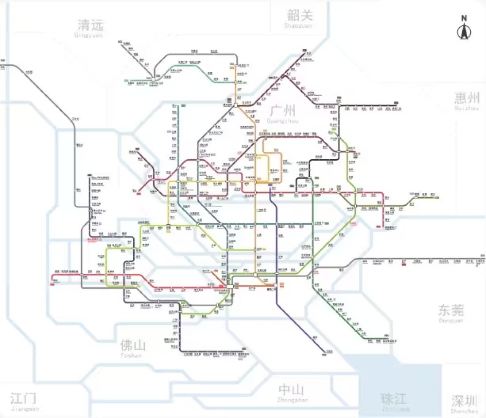 新版深圳地铁真实比例图及官方线路图（20240915v12.1更新）