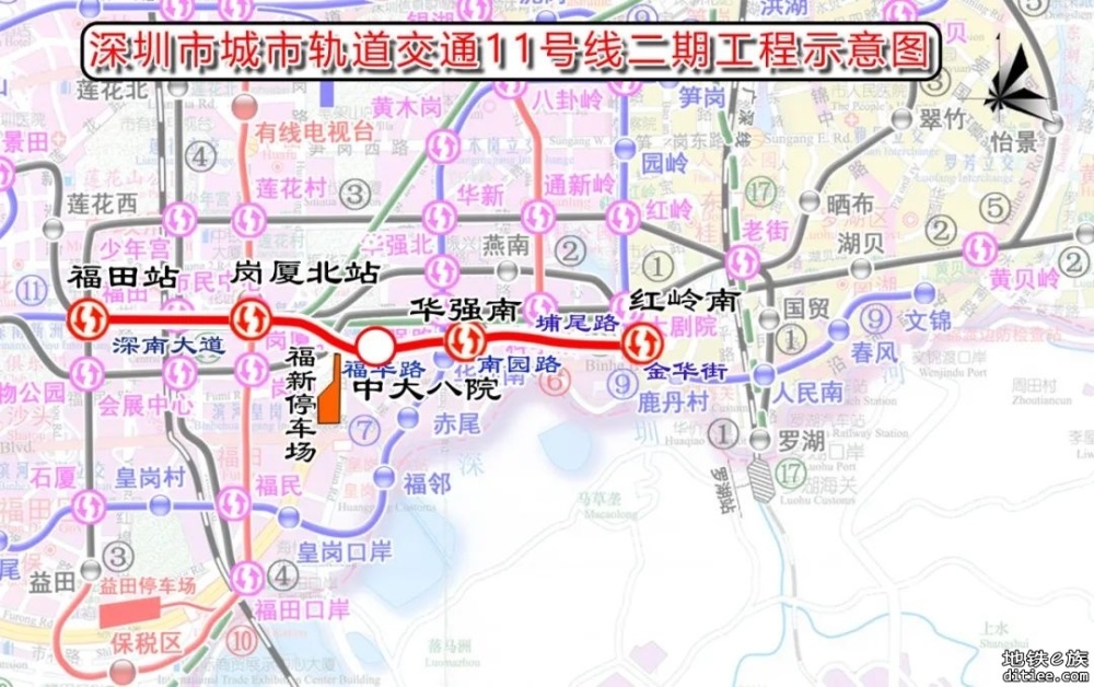 深圳地铁11号线二期进入空载试运行阶段