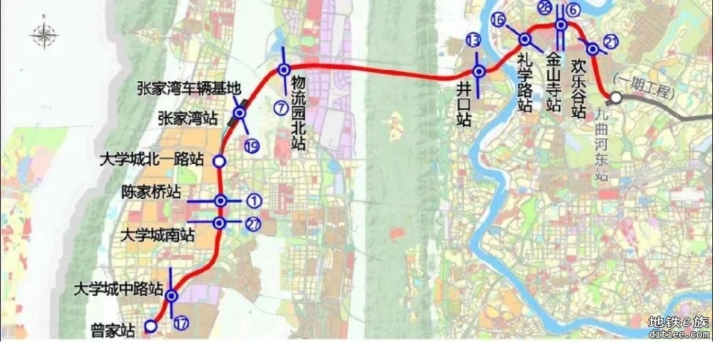 重庆地铁15号线二期张家湾-大学城北一路站区间左线TBM盾构机始发！