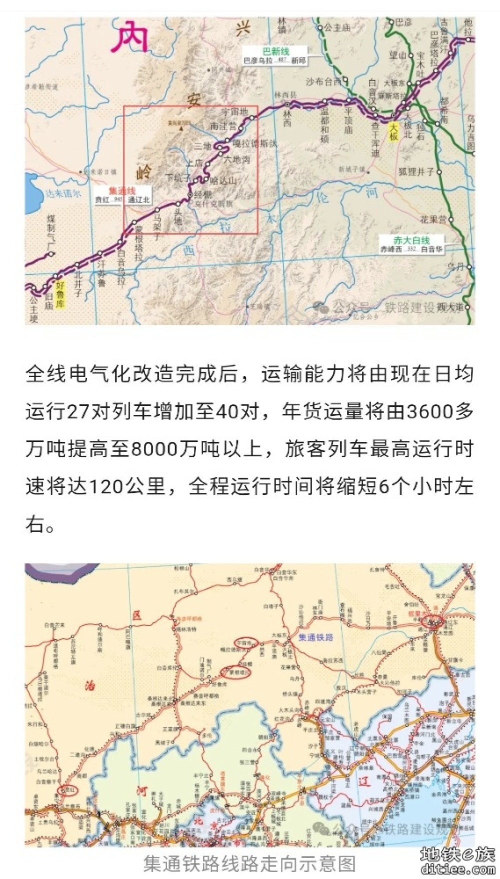 集通铁路复线电气化，开通倒计时