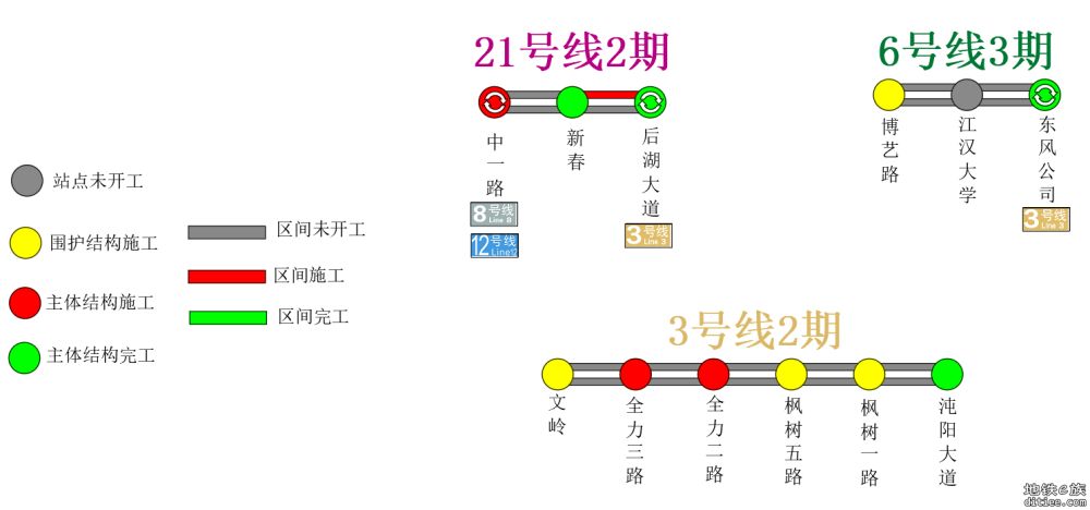 武汉地铁线路建设情况2024