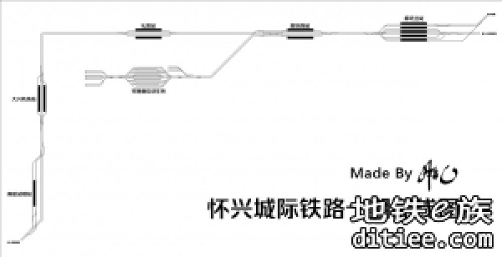 怀兴城际一期配线图