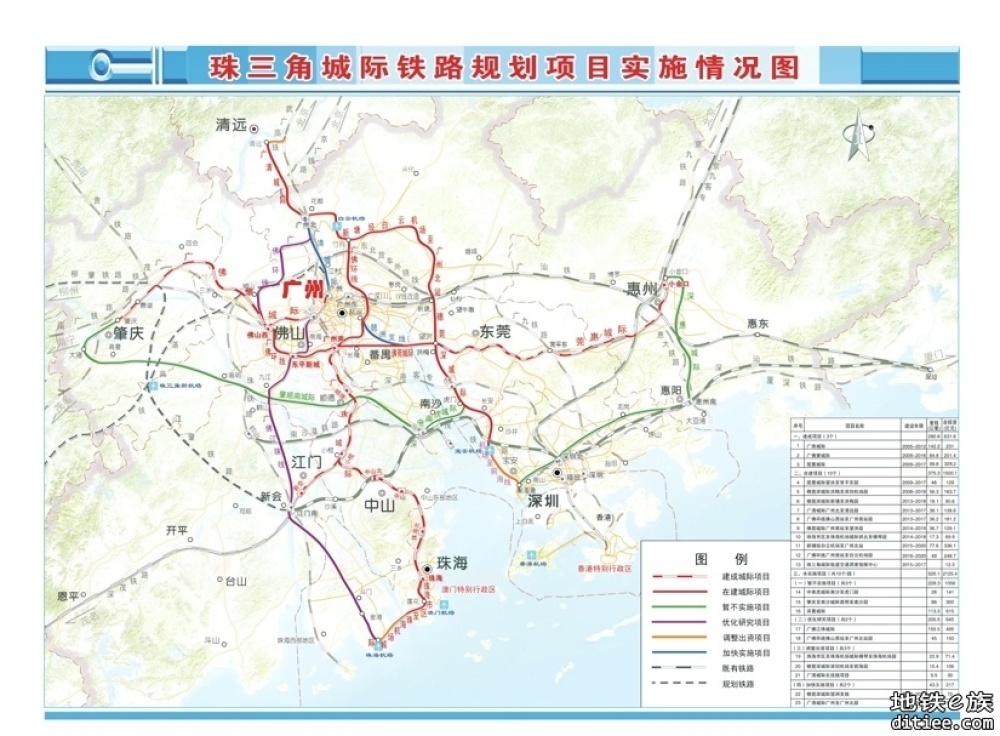 广佛东环城际铁路开始铺轨，连成两市大环，衔接多条城际