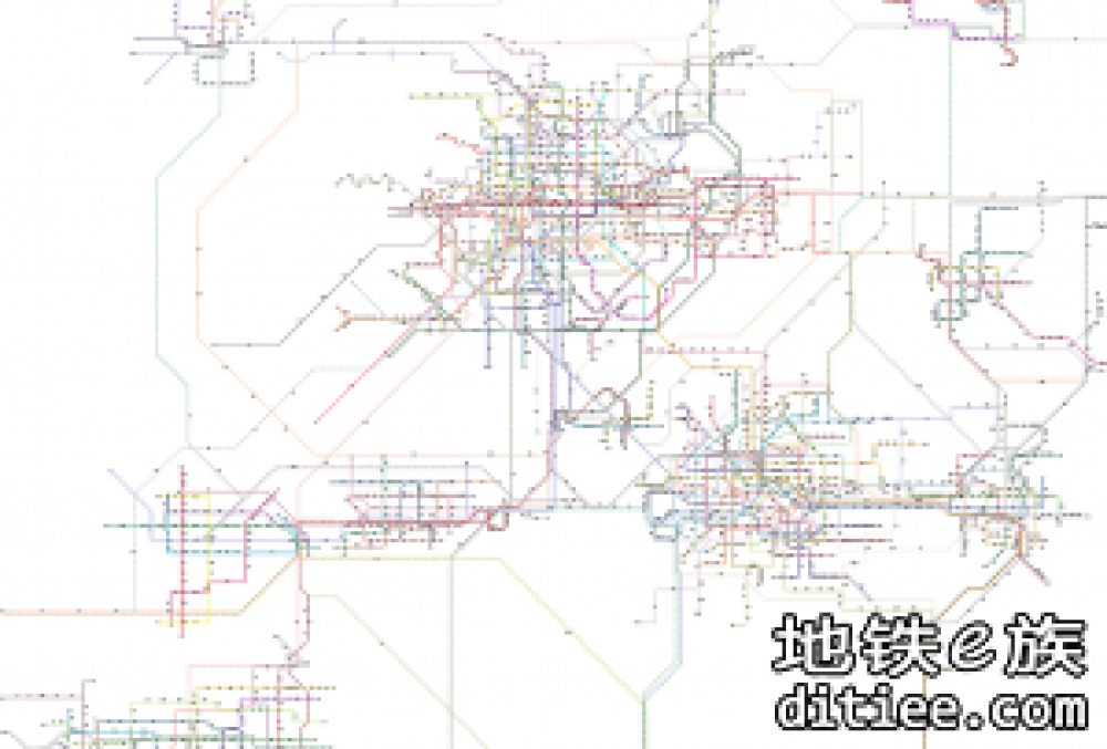 2050京津冀轨道交通线网规划图Ver.4734