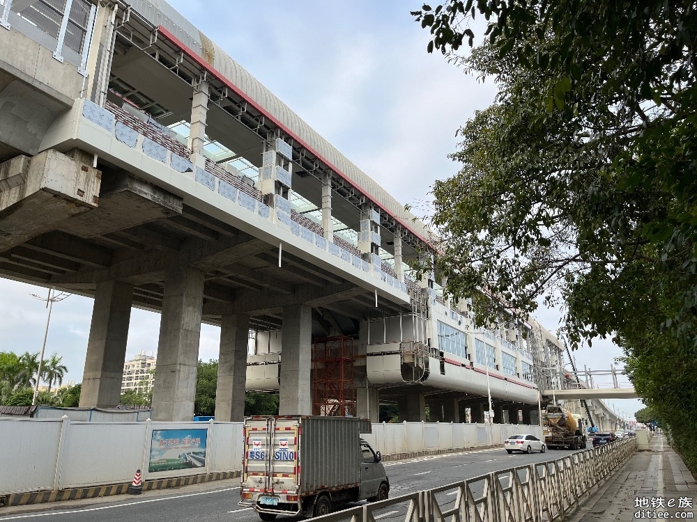 东莞地铁一号线全线11月进度图汇总（由网友提供或线上收集）
