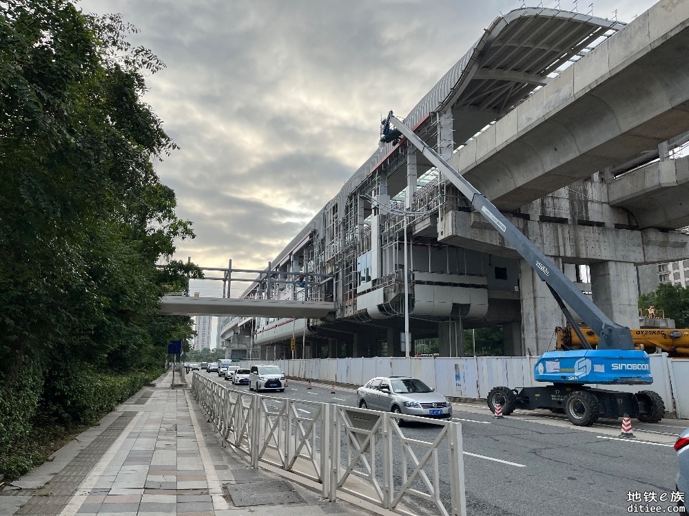 东莞地铁一号线全线11月进度图汇总（由网友提供或线上收集）