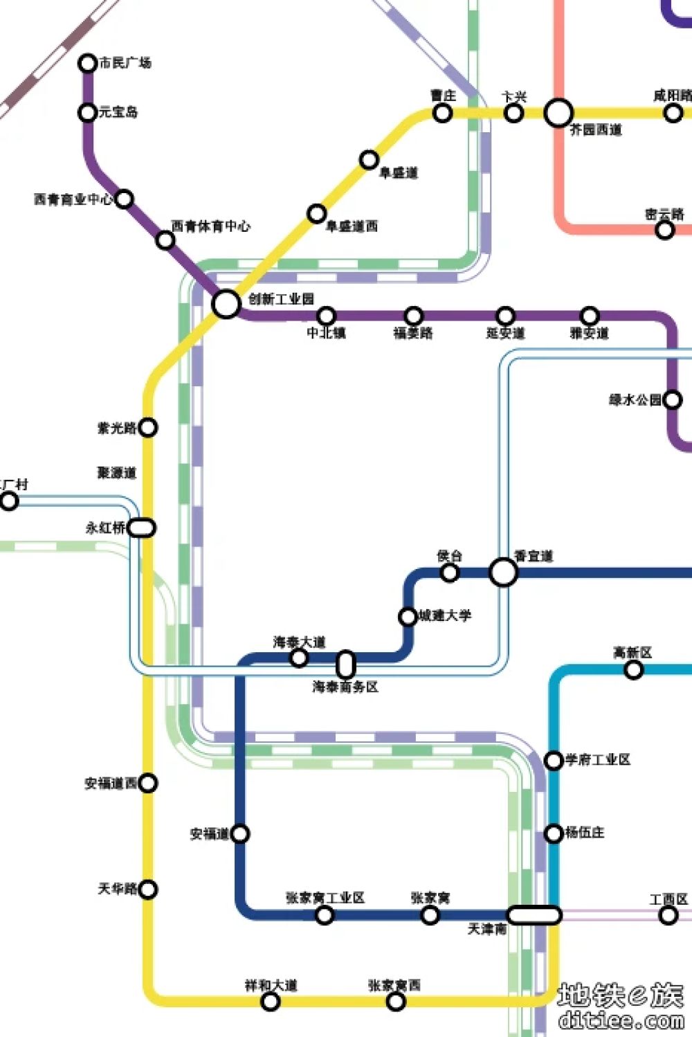 2050京津冀轨道交通线网规划图Ver.4735