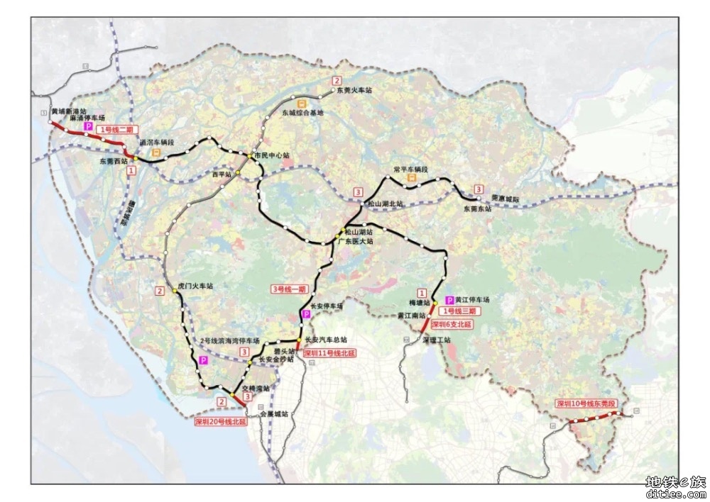 最新调整！东莞地铁线路将连通广深！线路延长29.2公里！