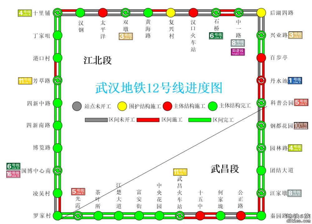 武汉地铁线路建设情况2024