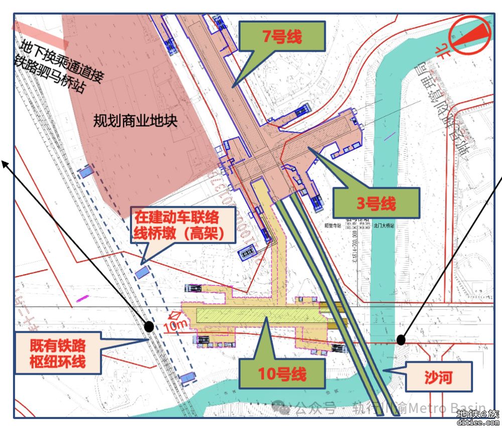 成都环城铁路枢纽新增驷马桥站点位置在哪里