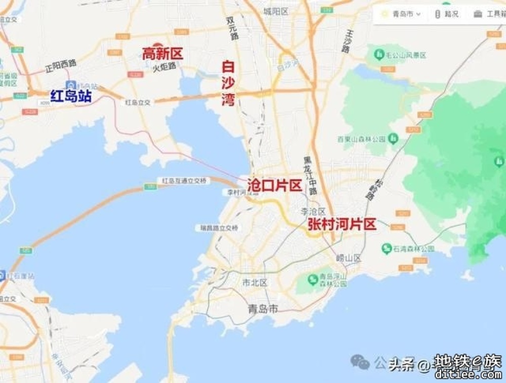 青岛地铁18号线这一区域走向大曝光