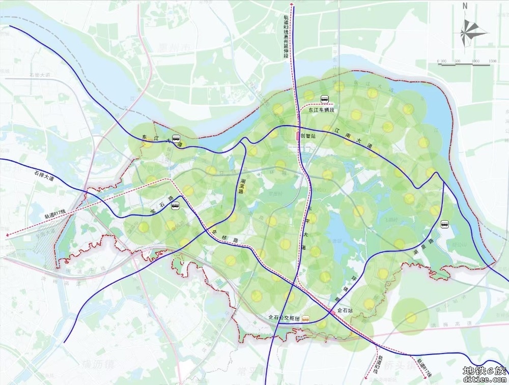 东莞各镇街有关（2021-2035）国土空间规划轨道交通层图片汇总