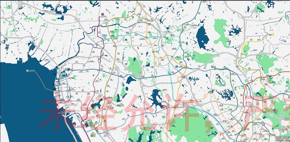 深圳地铁2050规划图最终版