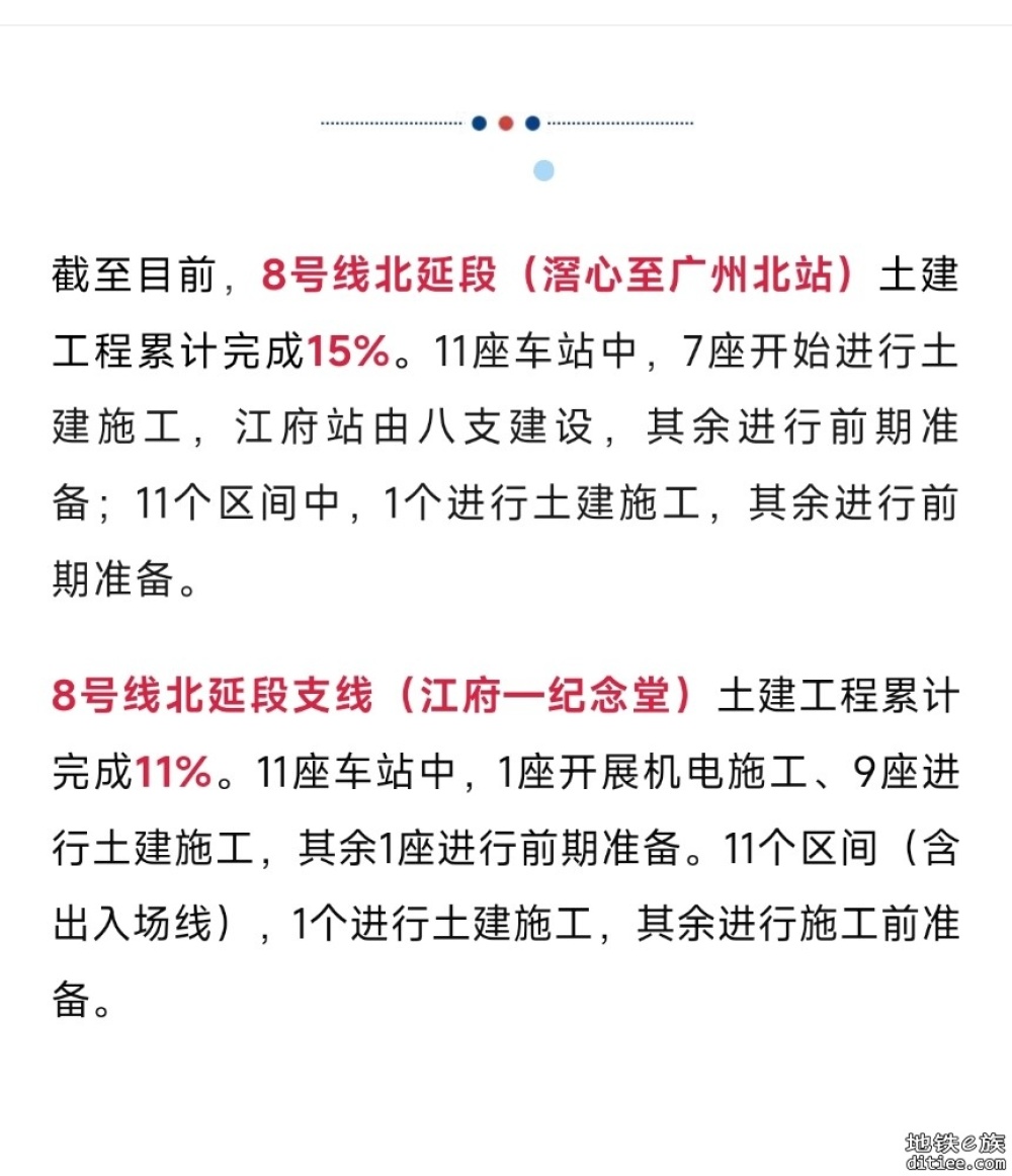 顺利浇筑！广州地铁8号线北延段，最新进展→