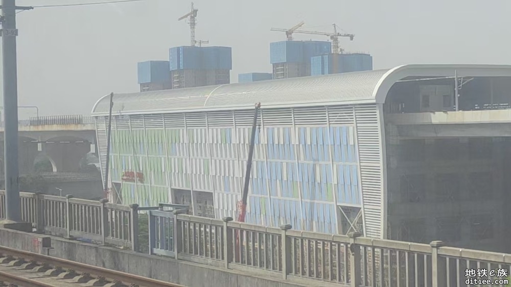 东莞地铁一号线4月份进度图汇总
