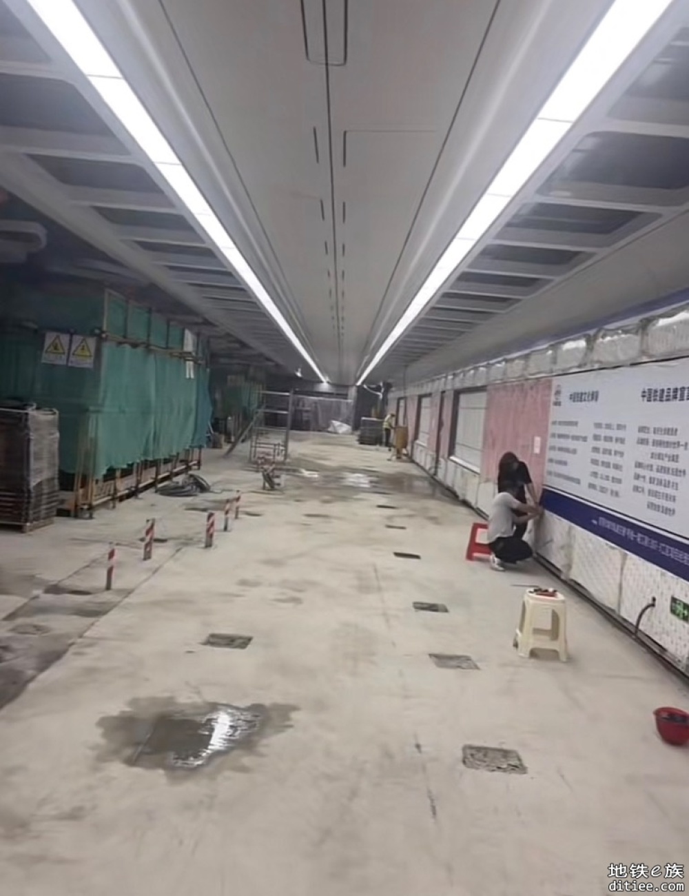 东莞地铁一号线4月份进度图汇总