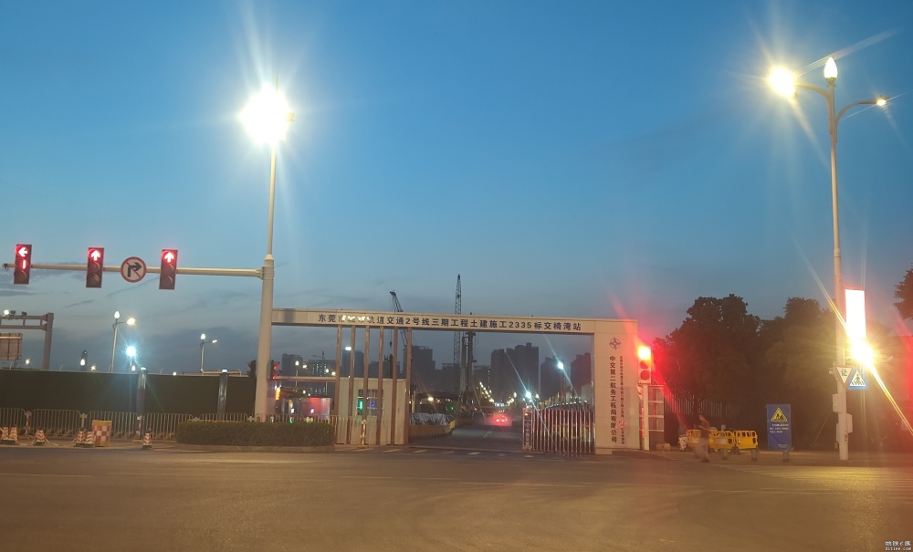 交椅湾站开始围护结构施工