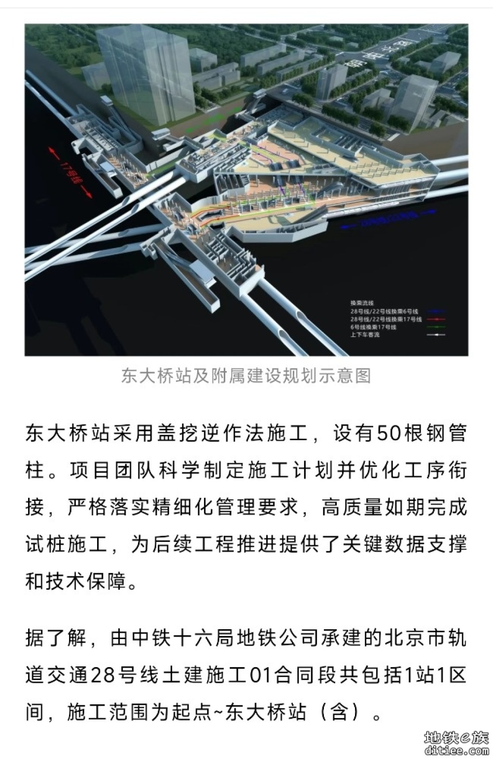 北京地铁28号线，最新进展