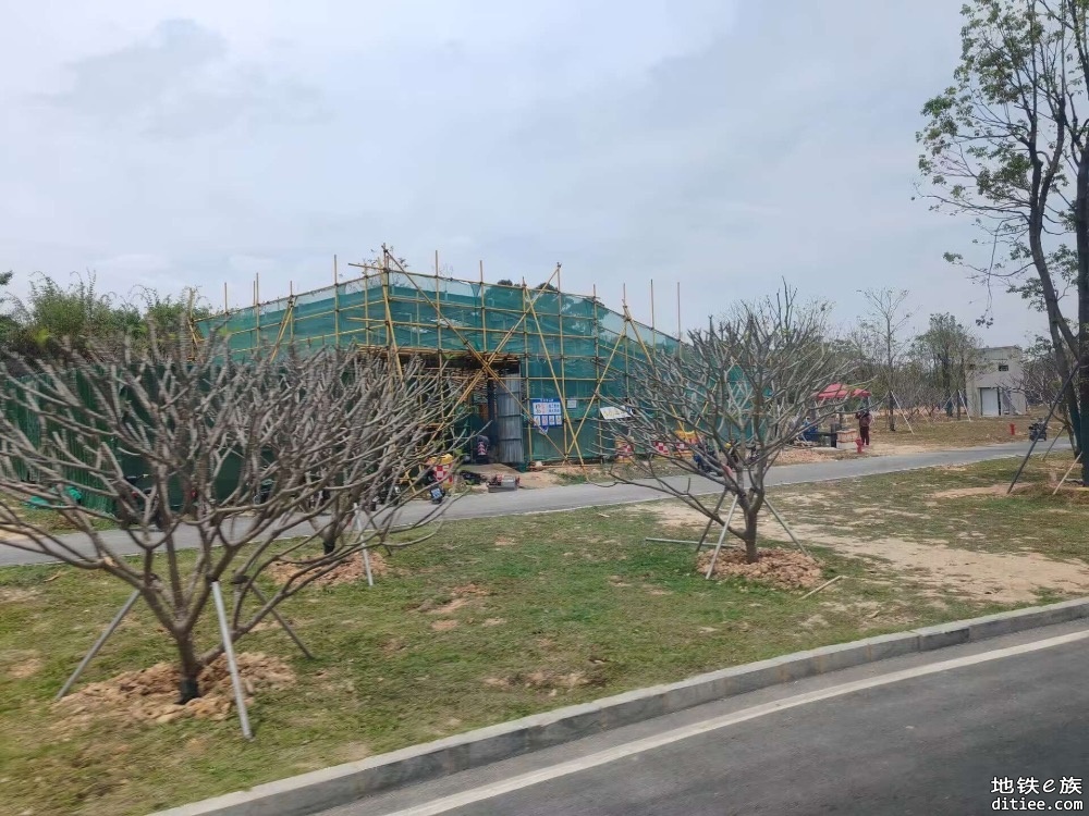 东莞地铁一号线4月份进度图汇总