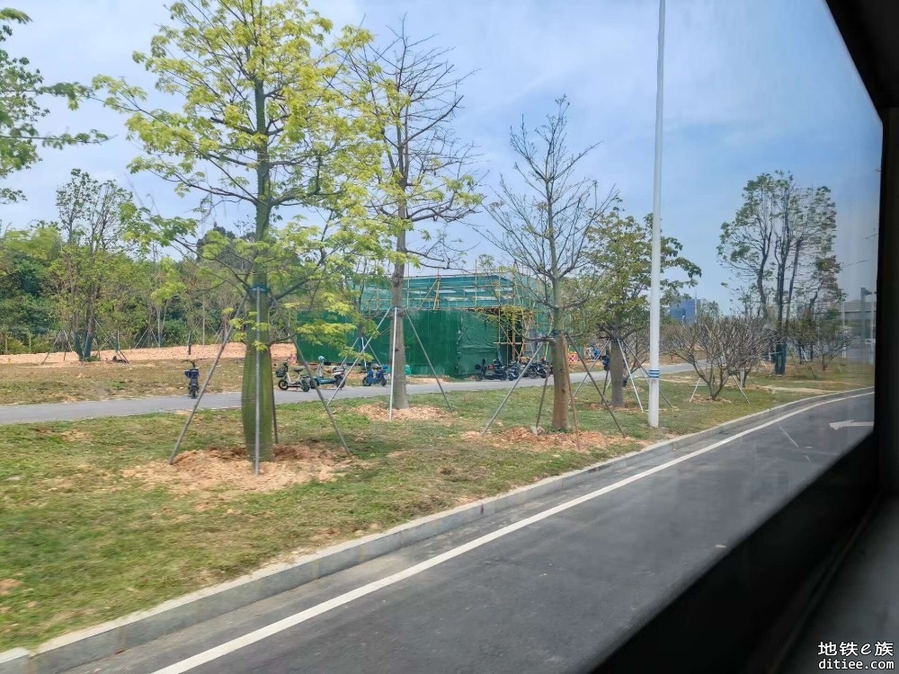 东莞地铁一号线4月份进度图汇总