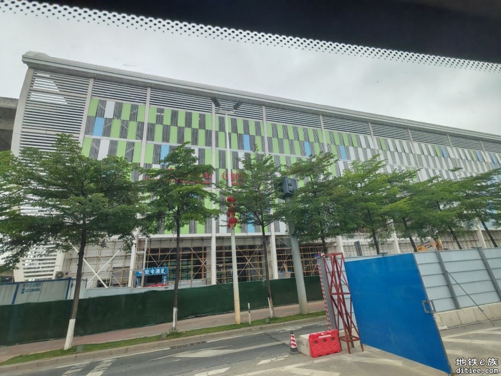 东莞地铁一号线4月份进度图汇总