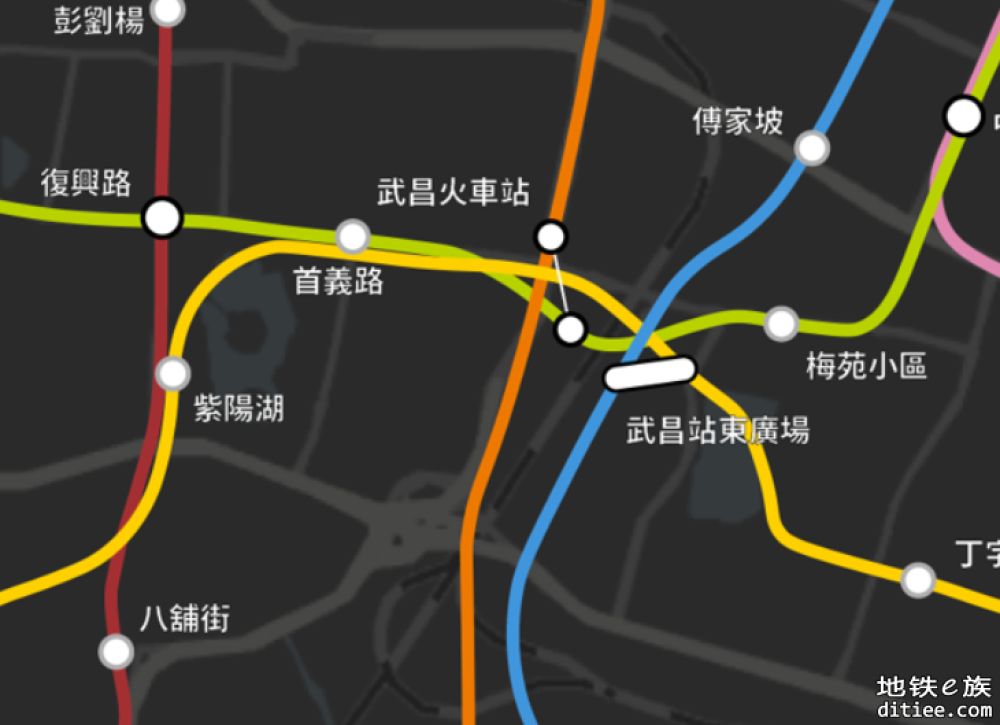 【线路图】武汉轨交第四轮规划调整建成高清图