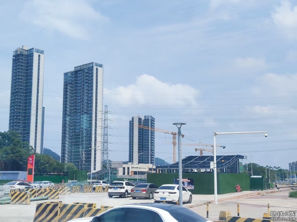 东莞地铁一号线4月份进度图汇总