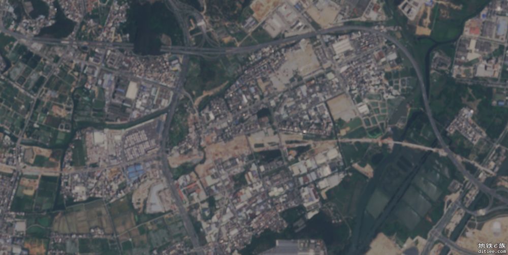 东莞轨道建设卫星图长期更新（2025）