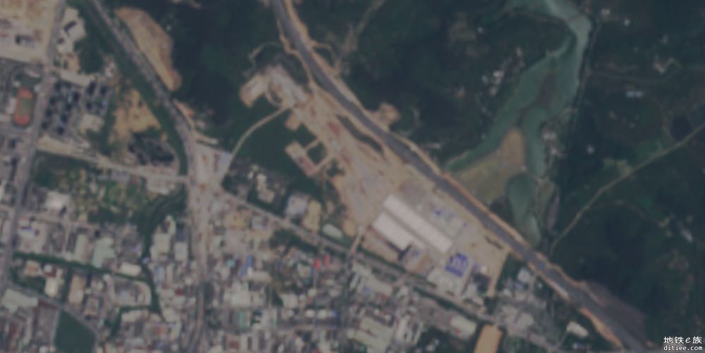东莞轨道建设卫星图长期更新（2025）