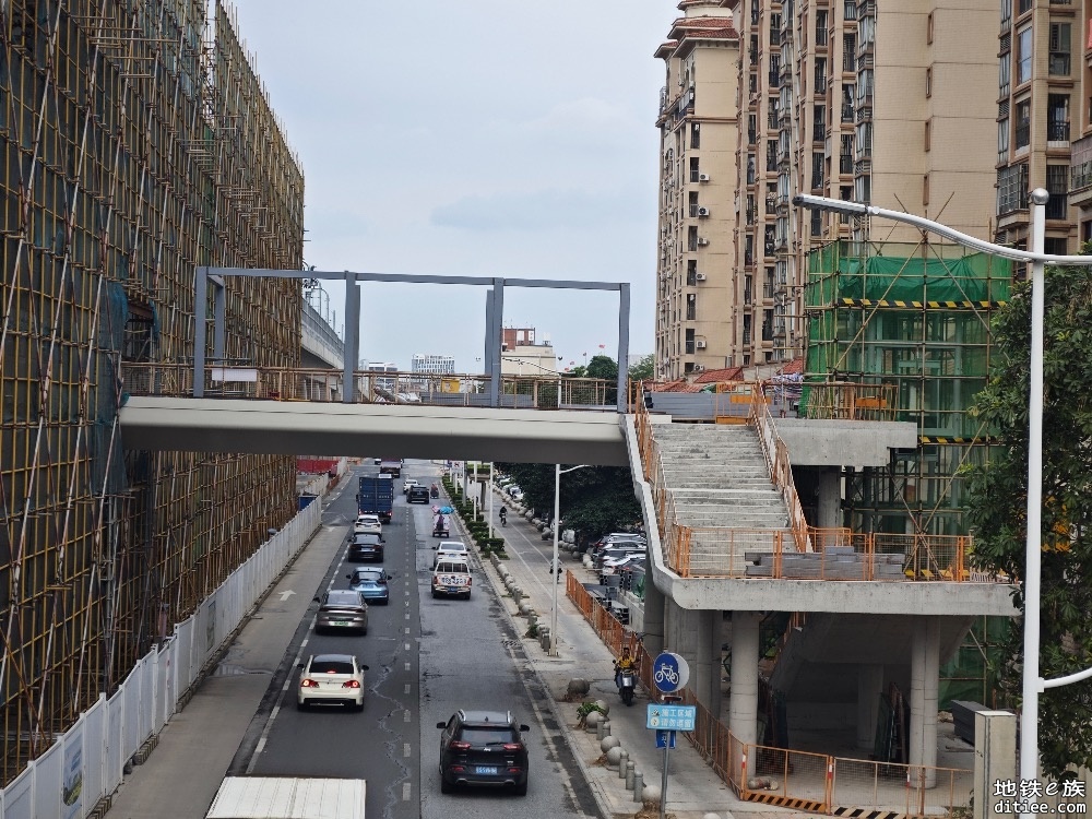 东莞地铁一号线4月份进度图汇总