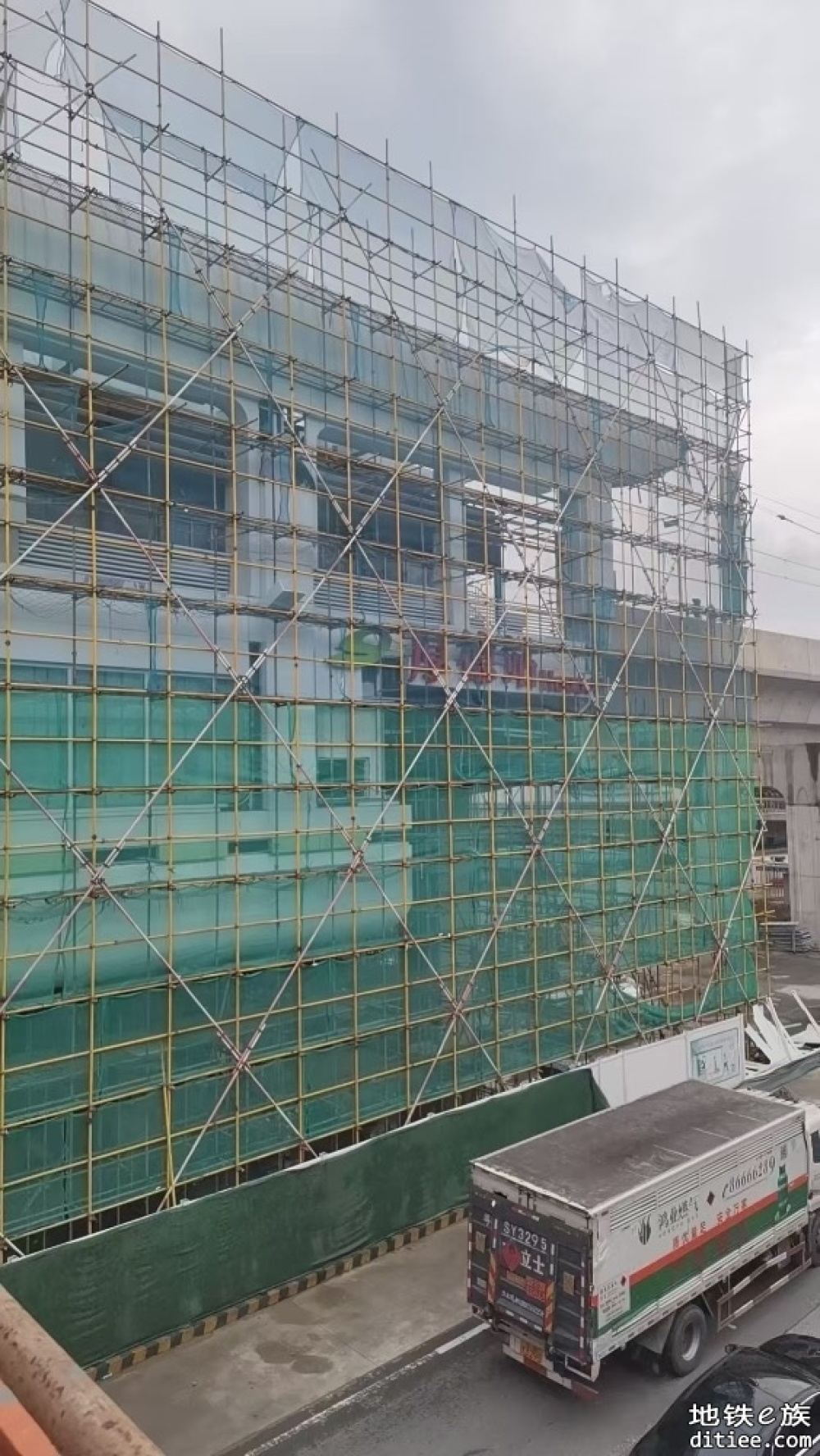 东莞地铁一号线4月份进度图汇总