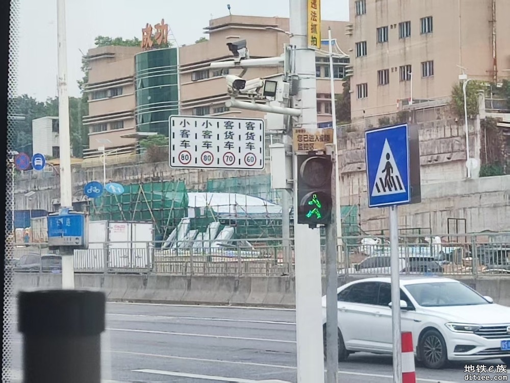 东莞地铁一号线4月份进度图汇总