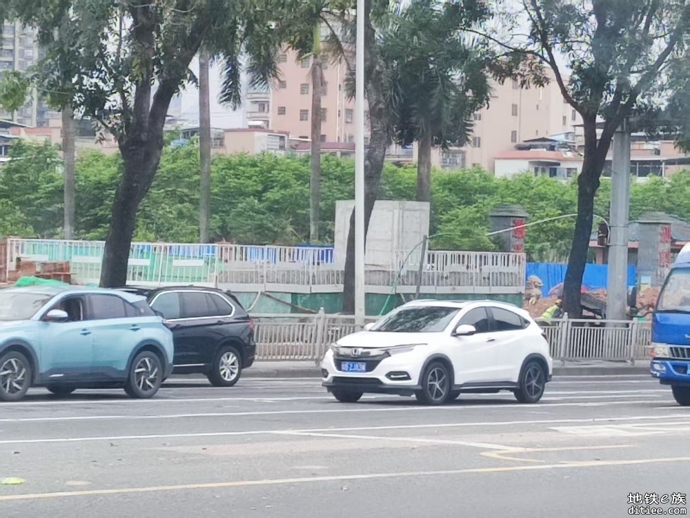 东莞地铁一号线4月份进度图汇总