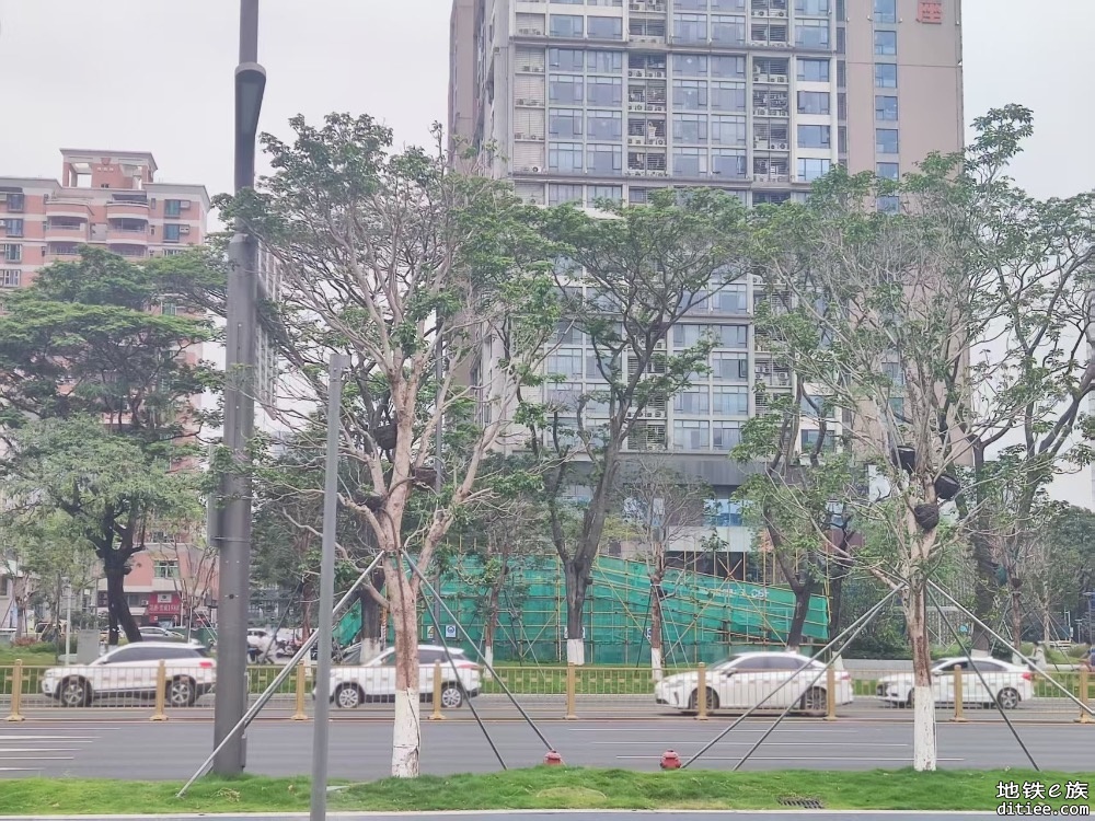 东莞地铁一号线4月份进度图汇总