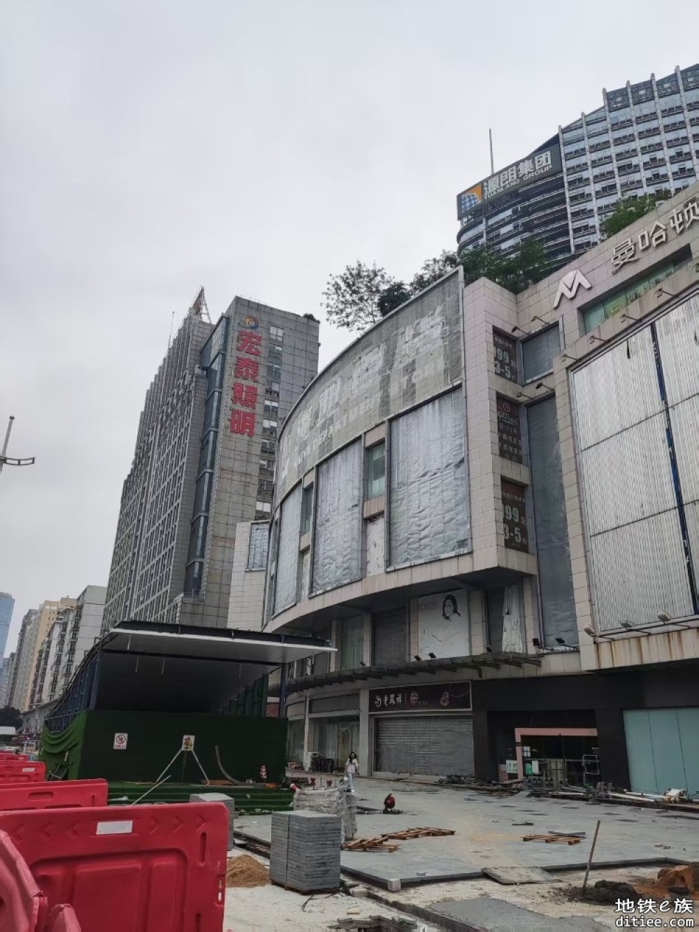 东莞地铁一号线4月份进度图汇总