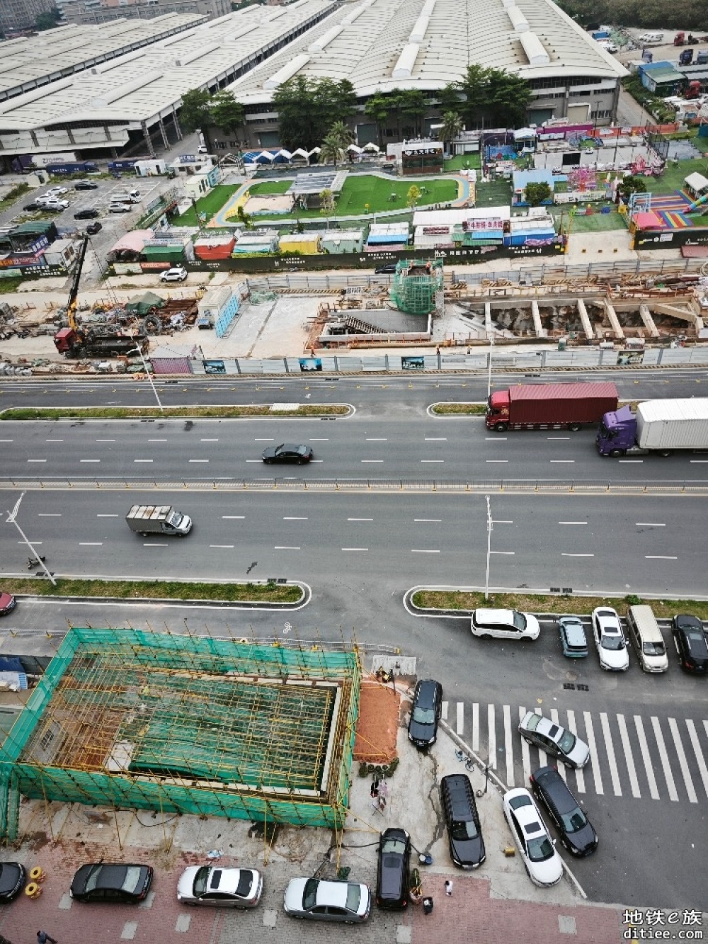 东莞地铁一号线4月份进度图汇总