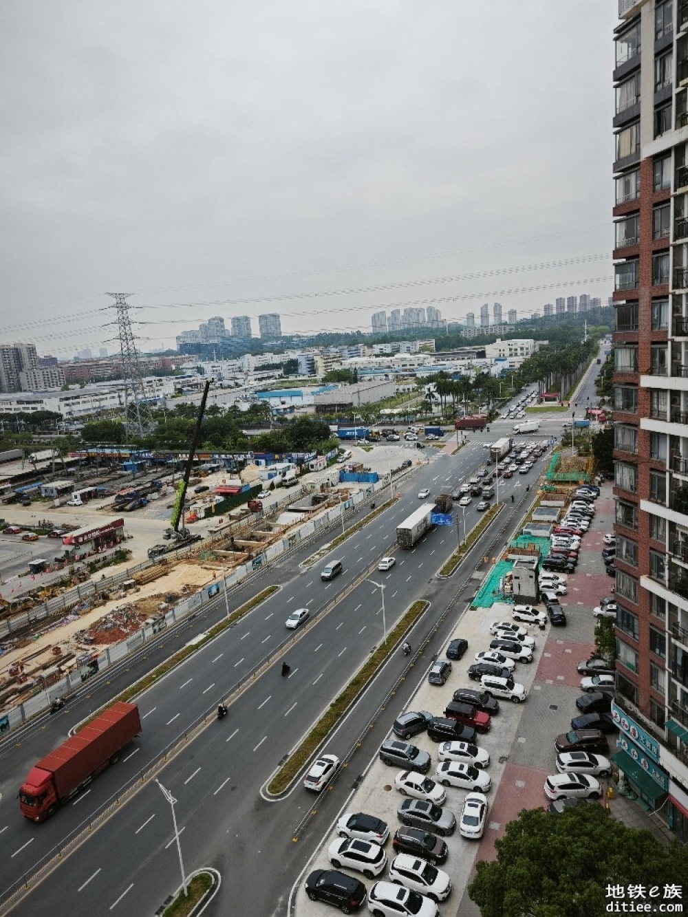 东莞地铁一号线4月份进度图汇总