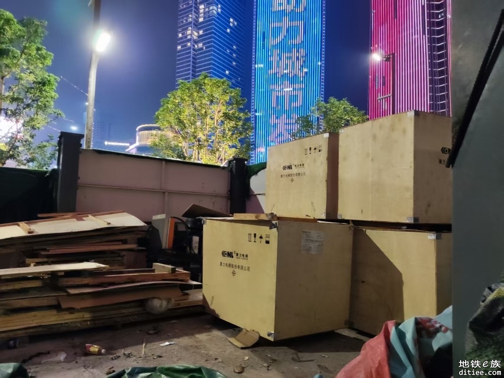东莞地铁一号线4月份进度图汇总