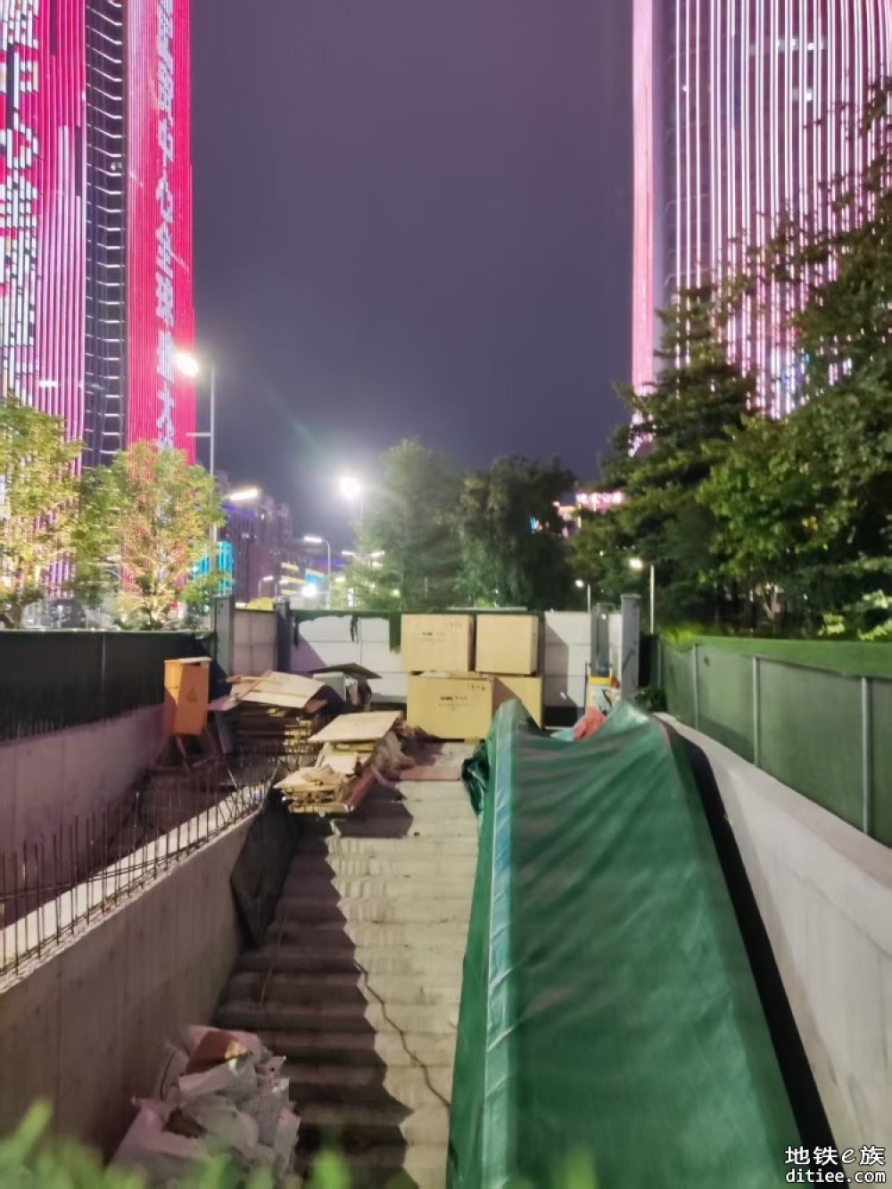东莞地铁一号线4月份进度图汇总