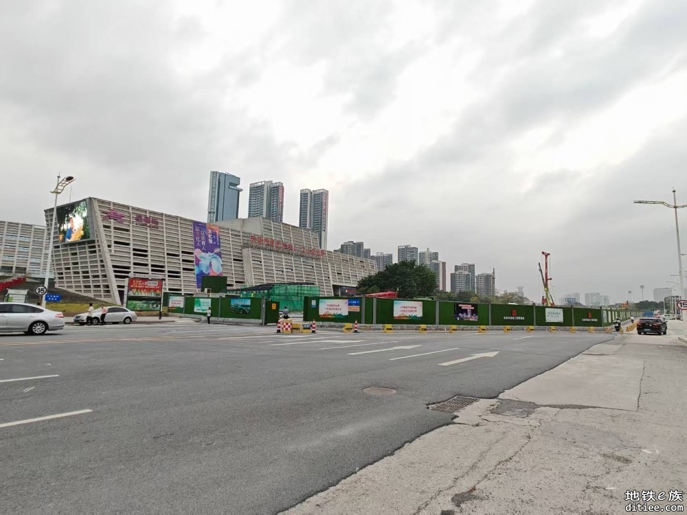 东莞地铁一号线4月份进度图汇总