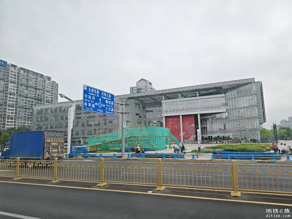 东莞地铁一号线4月份进度图汇总