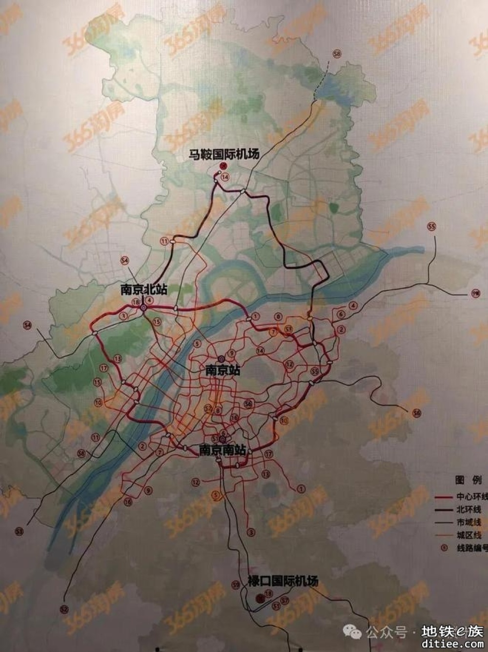 南京地铁环线规划曝光