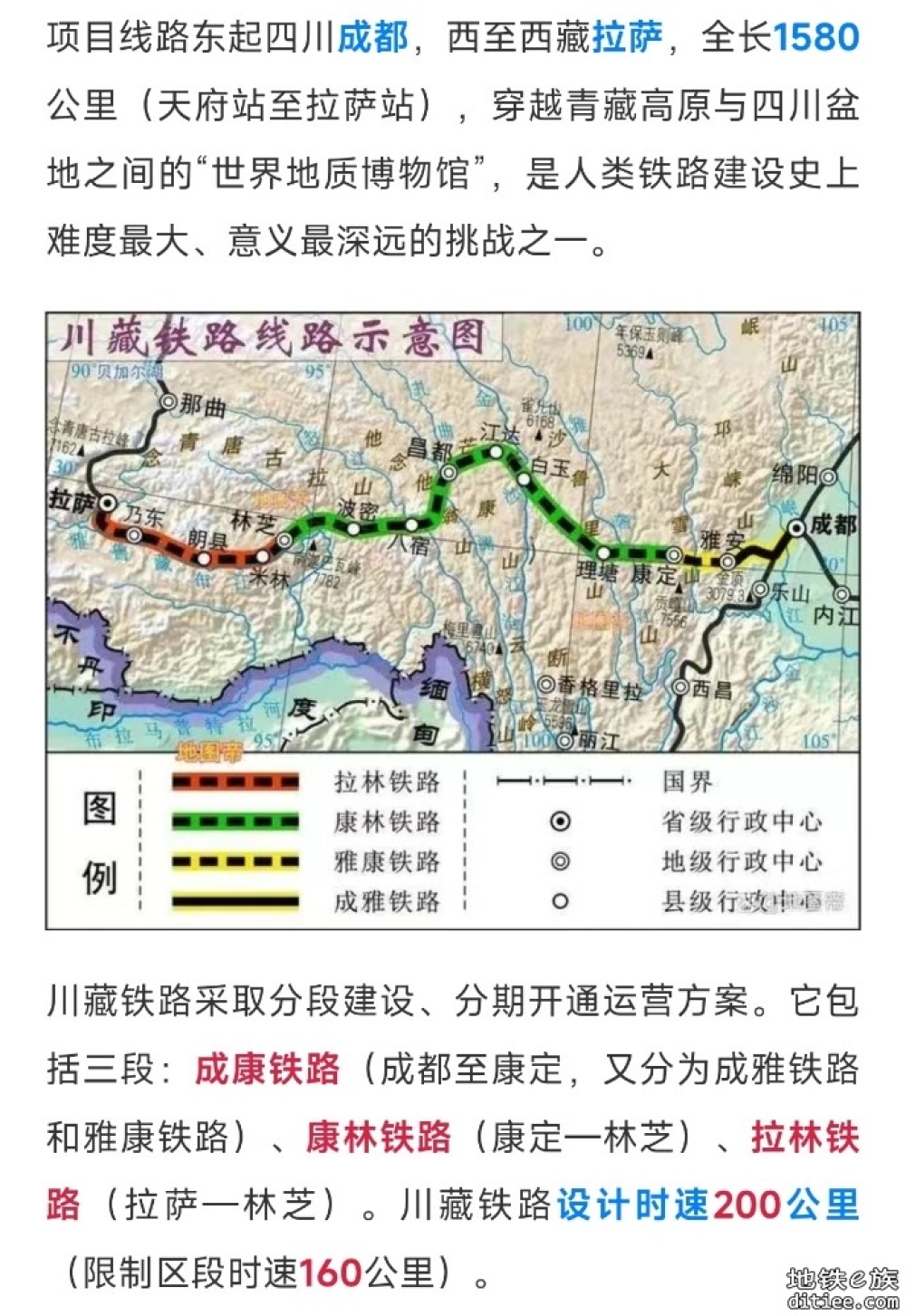 川藏铁路，这一段7月开工