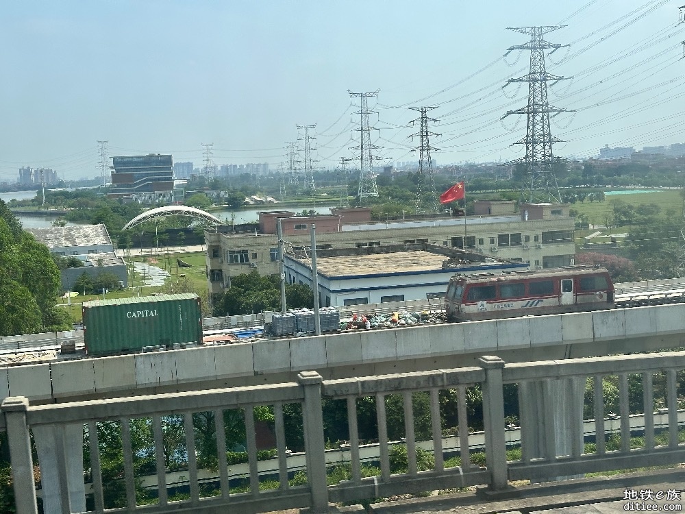 东莞地铁一号线4月份进度图汇总